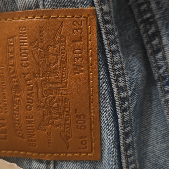 505™ Regular Fit Selvedge Men's Jeans,$128.00,All My Days Selvedge - Medium Wash - Picture 9 of 16